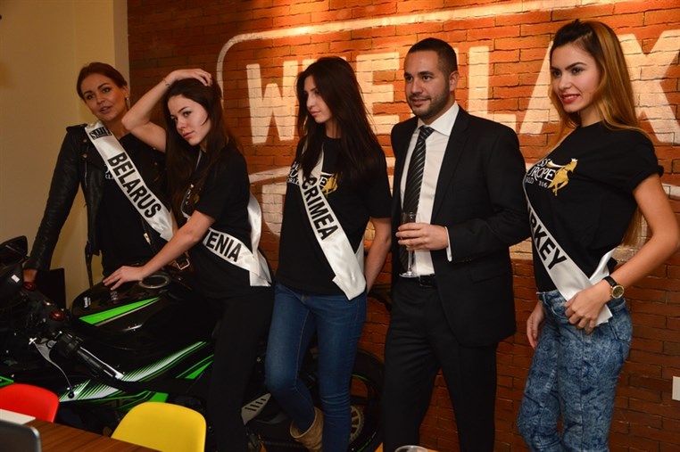 Miss Europe World 2016 at Wheelax